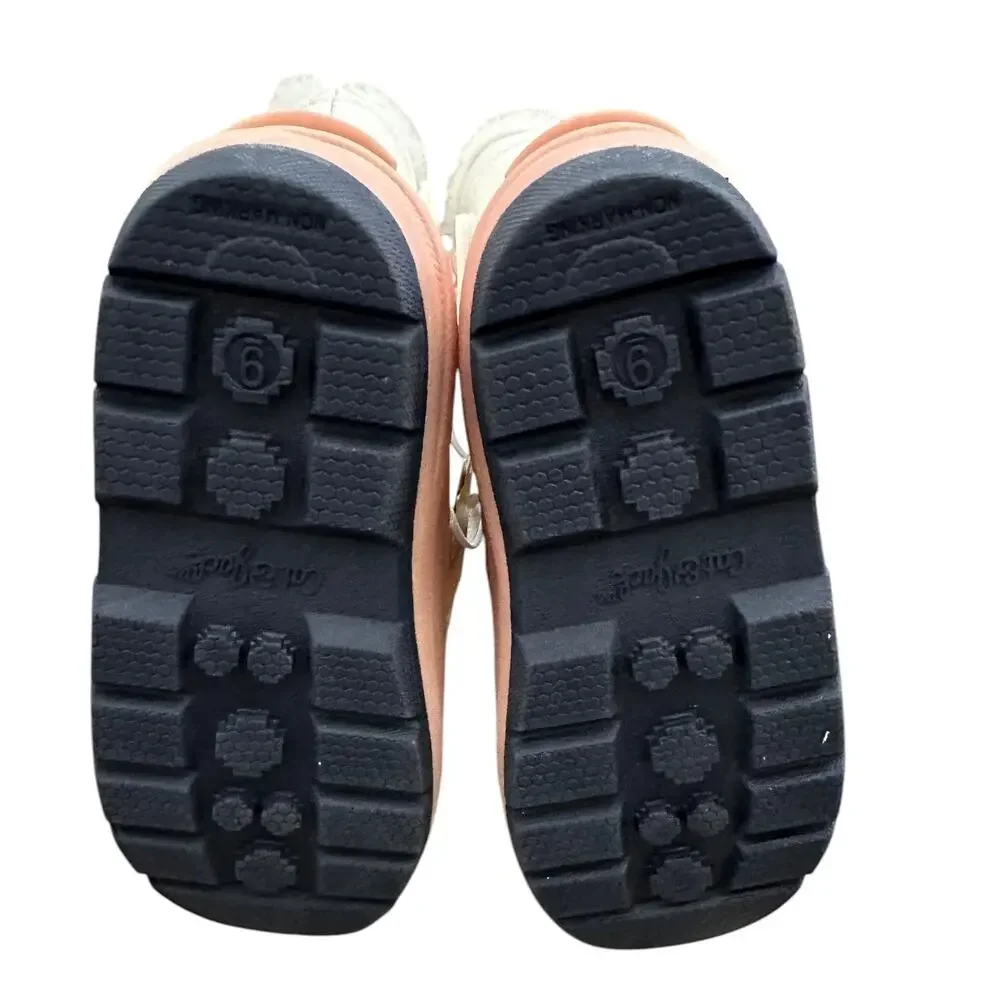 Toddler Frankie Winter Boots - Cat & Jack™ Cream 9T